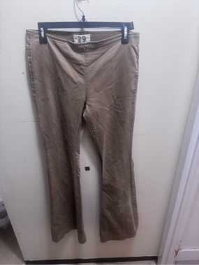 We The Free Wide Leg Pants in Khaki Brown size 29